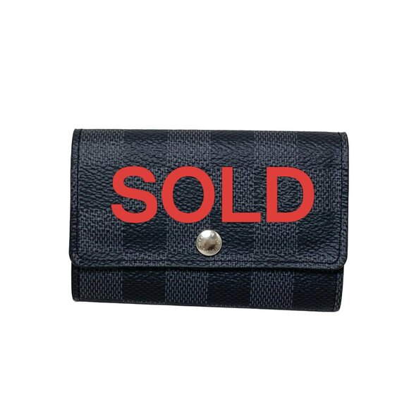 LOUIS VUITTON Multicles 6 Damier Graphite - Key Case 259-060925 - Picture 1 of 5